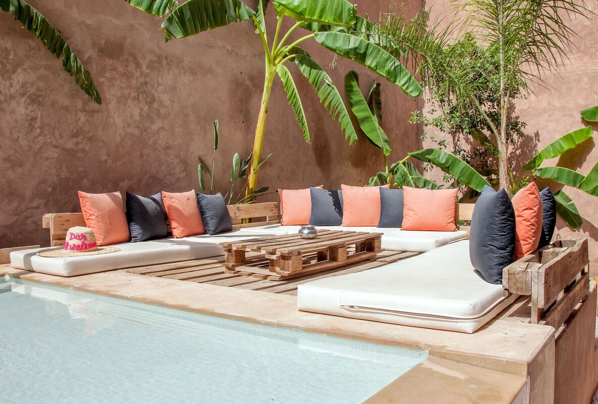 Living room Villa Marrakesh