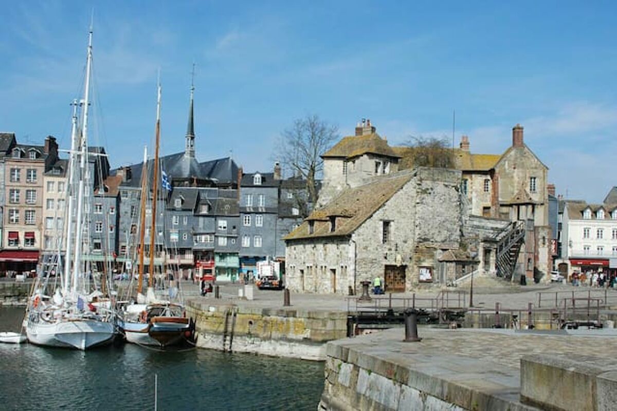 Areal view Apartment Honfleur