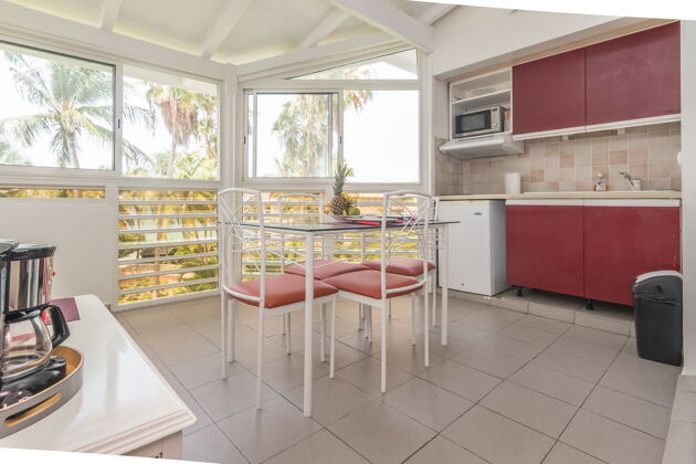 200 m away from the beach! Studio for 2 ppl. with terrace at Le Gosier
