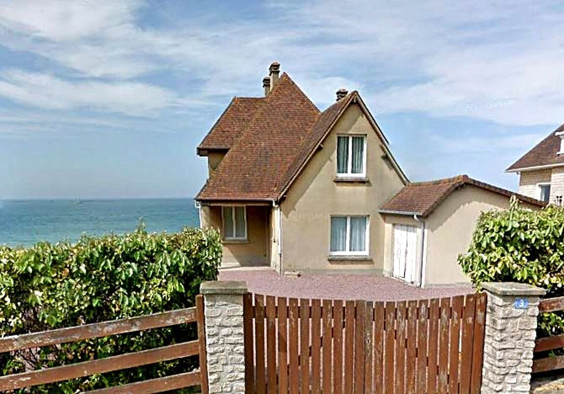 Vista frontal Casa Arromanches-les-Bains