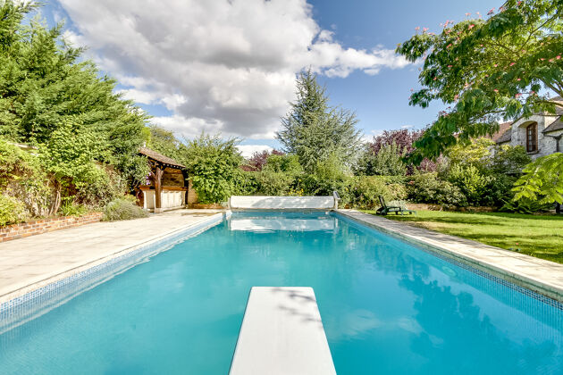 Casa per 3 pers. con piscina e giardino a Saint-Germain-sur-École