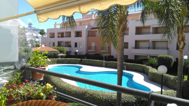 Appartement 650 m away from the beach for 7 ppl. with shared pool