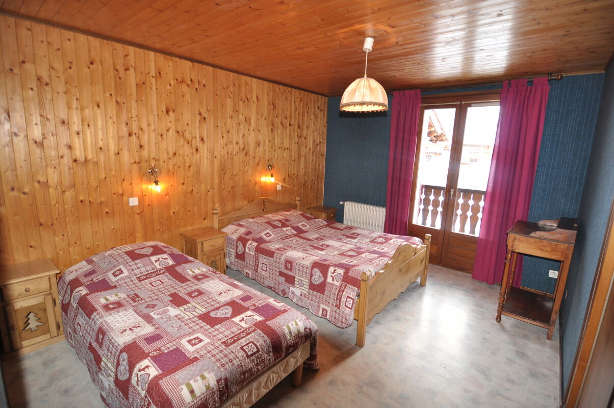 Schlafzimmer Ferienwohnung La Chapelle-d'Abondance