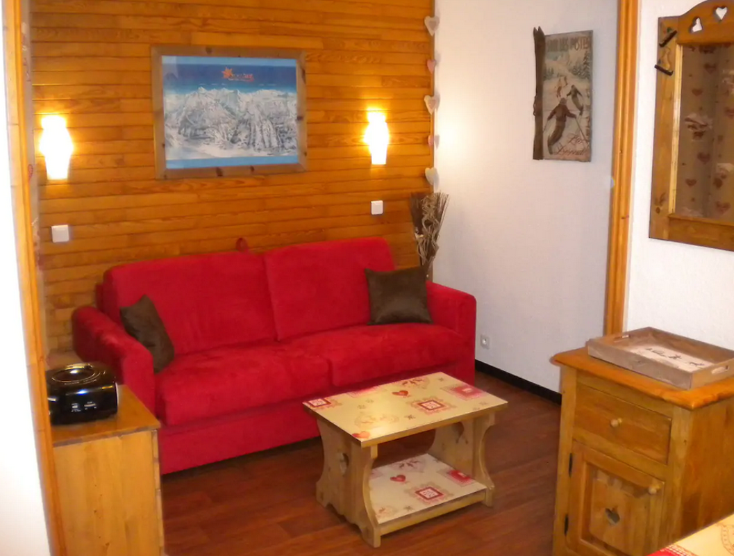 Sala de estar Studio La Plagne-Tarentaise