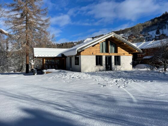 Chalet a la montaña para 10 pers. con sauna y terraza en Valloire