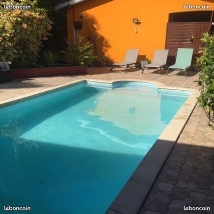 Nice appartement 600 m away from the beach for 4 ppl. with shared pool