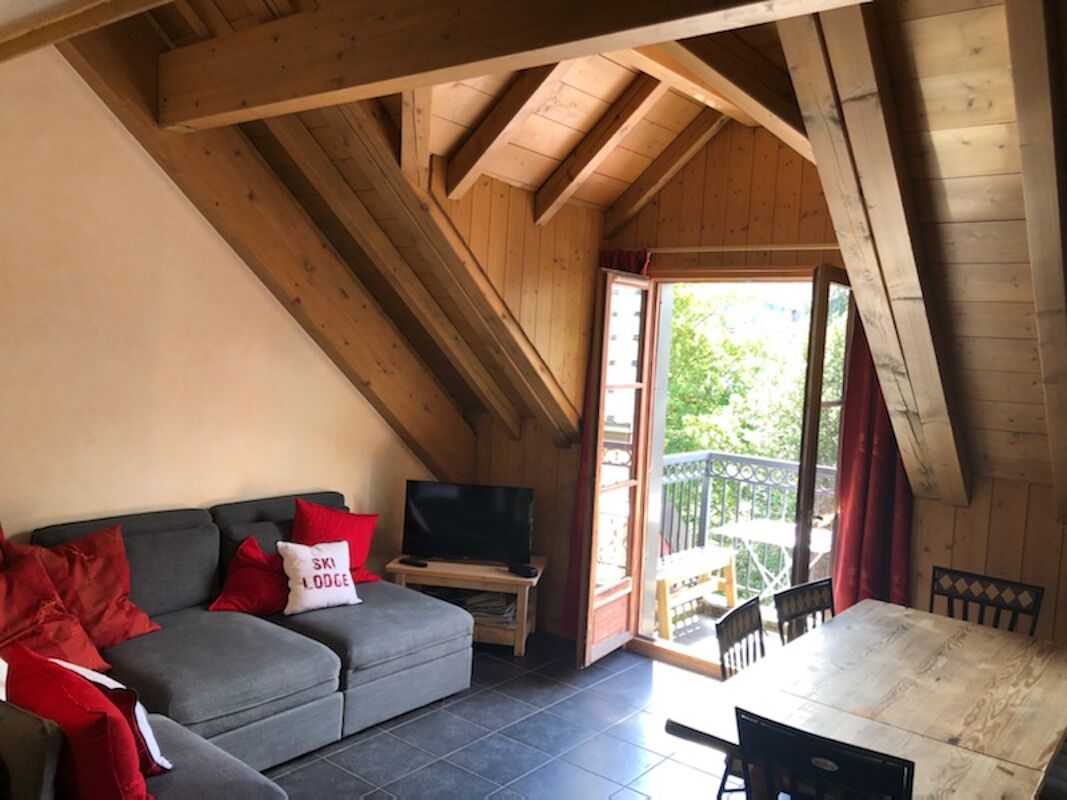 Wohnzimmer Ferienwohnung Saint-Gervais-les-Bains