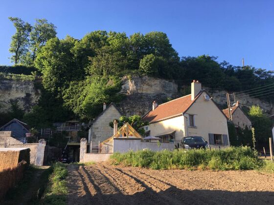 Schönes Haus für 5 Pers. mit Garten und Terrasse in Châteauvieux