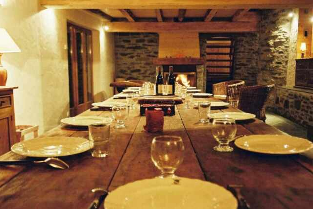 Dining room Chalet Sainte-Foy-Tarentaise