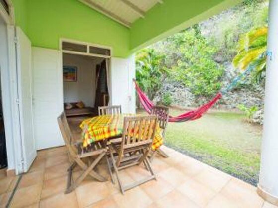 House 1 km away from the beach for 4 ppl. with terrace at Le Gosier
