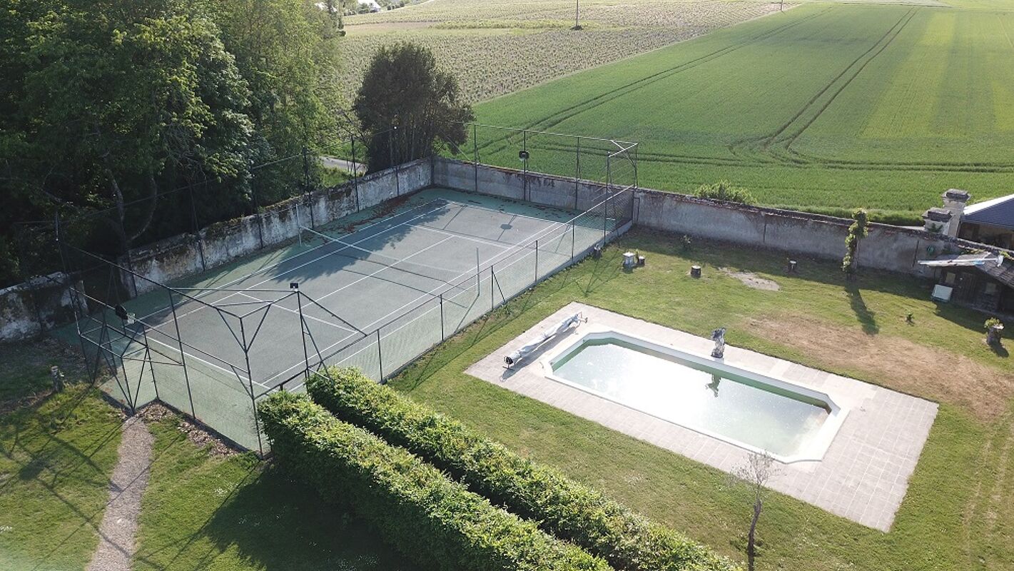 Spielfeld (Volleyball/Tennis) Ferienwohnung Vernou-sur-Brenne