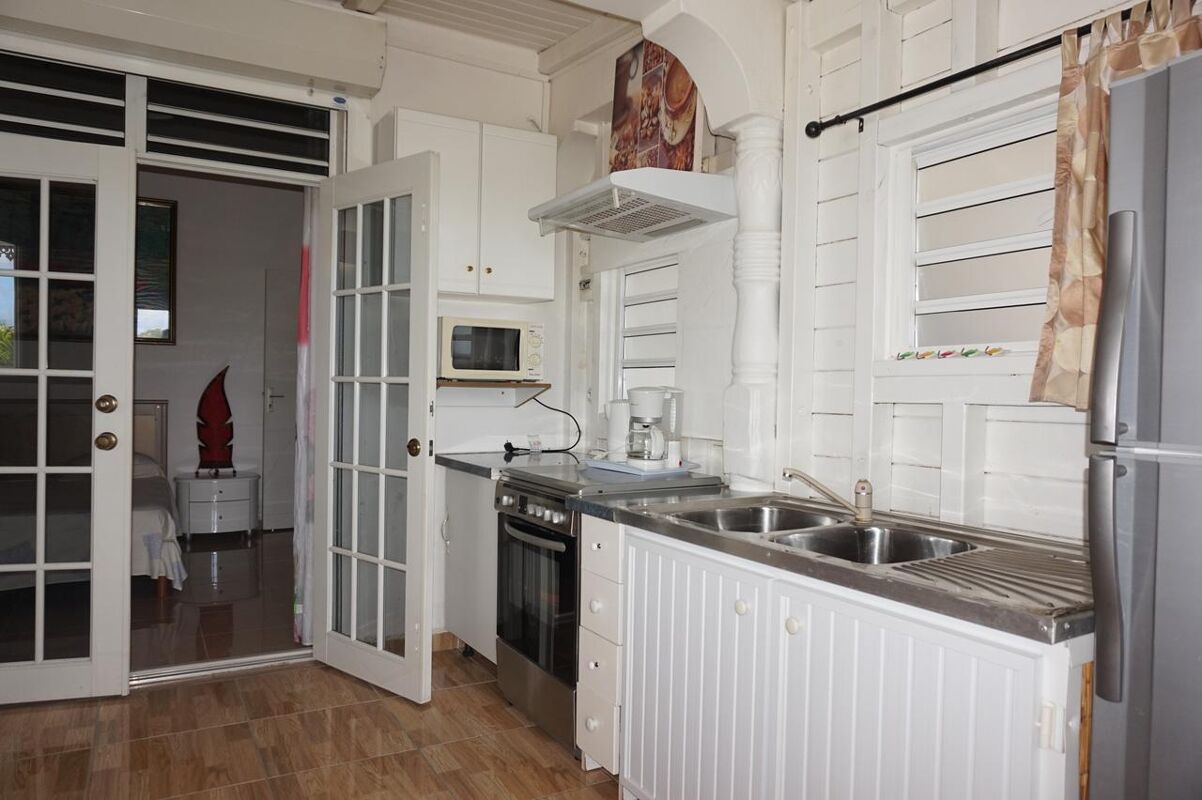 Kitchen Apartment Le Gosier