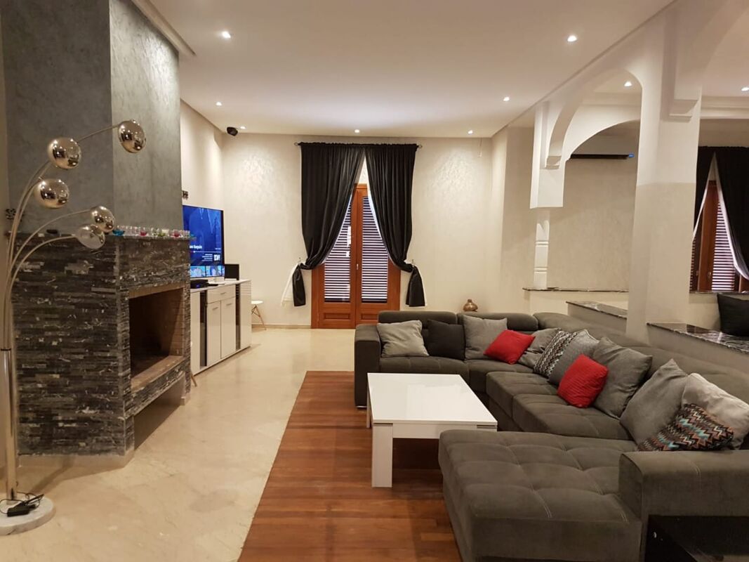 Living room Villa Marrakesh
