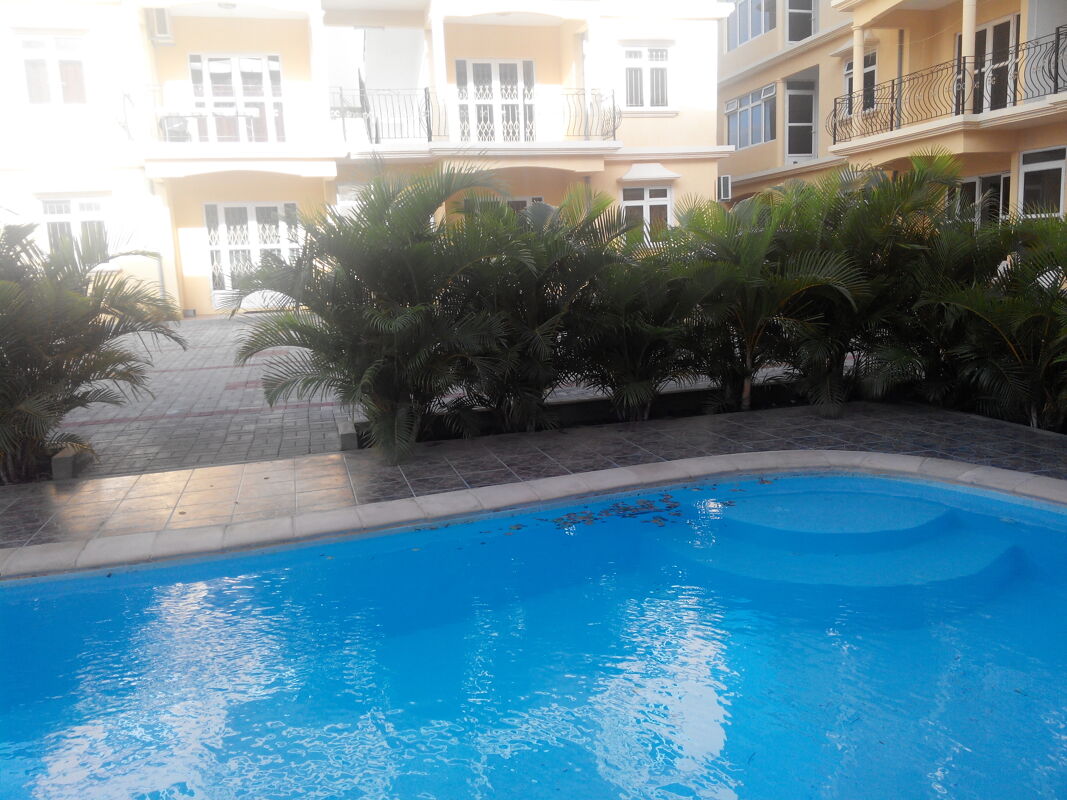 Swimming pool view Apartment Grand Baie