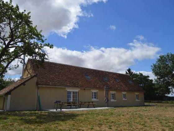Espectacular casa para 12 pers. con jacuzzi, spa y jardín en Levroux
