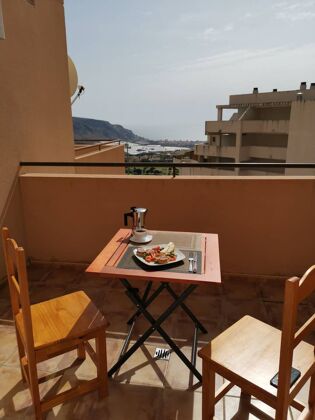 Nice appartement for 2 ppl. with sea view and terrace at La Envía