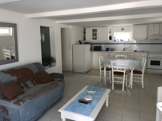 300 m away from the beach! Amazing appartement for 7 ppl. with terrace