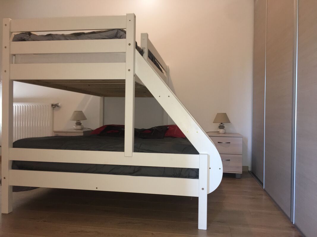 Schlafzimmer Ferienwohnung Dinard