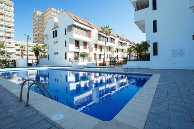 Appartement 1 km away from the beach for 4 ppl. with shared pool