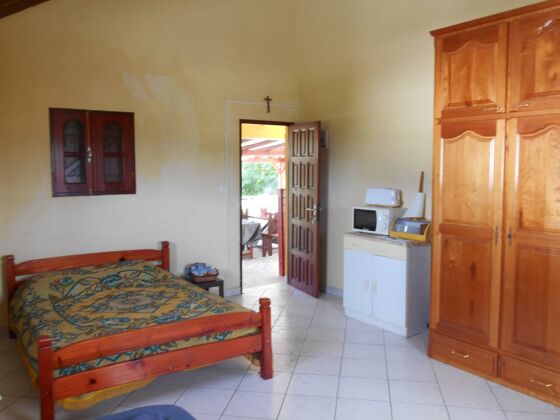Bonito apartamento a 500 m de la playa para 2 pers. en Anse Bertrand