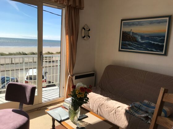 1 m away from the beach! Appartement for 6 ppl. at Neufchâtel-Hardelot