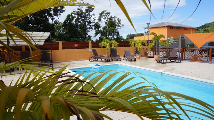 Nice appartement 900 m away from the beach for 4 ppl. with shared pool