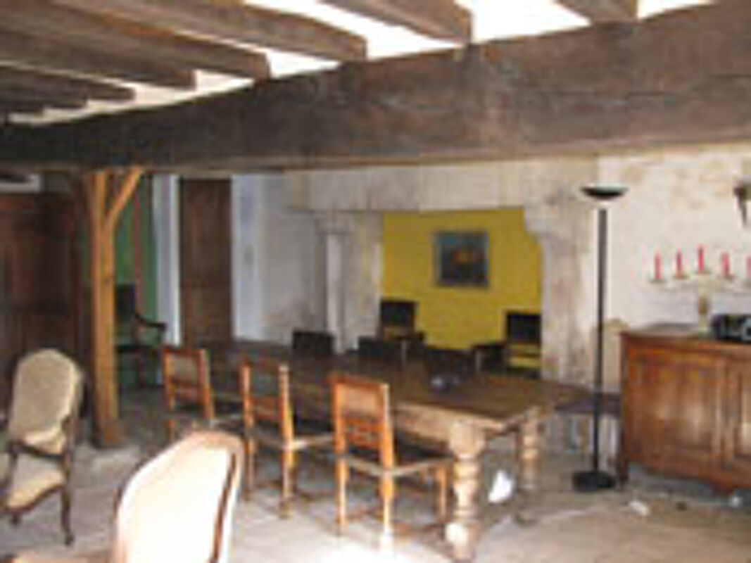 Living room House Morannes sur Sarthe-Daumeray