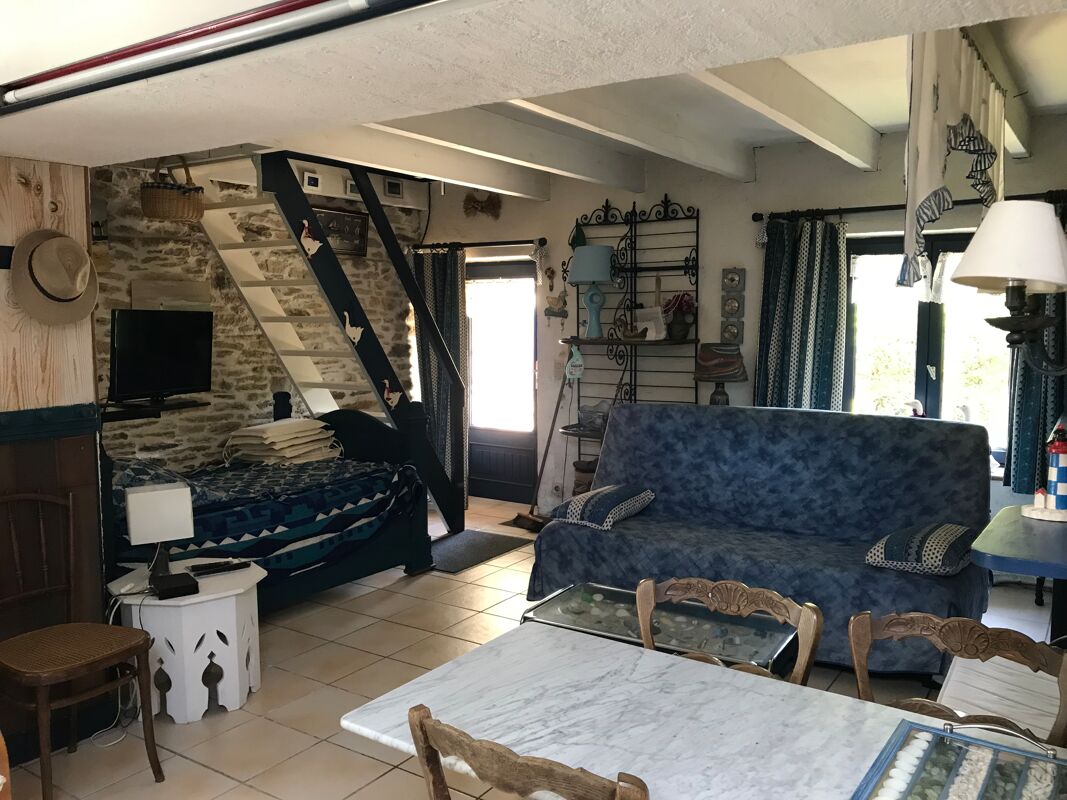 Living room House Moëlan-sur-Mer