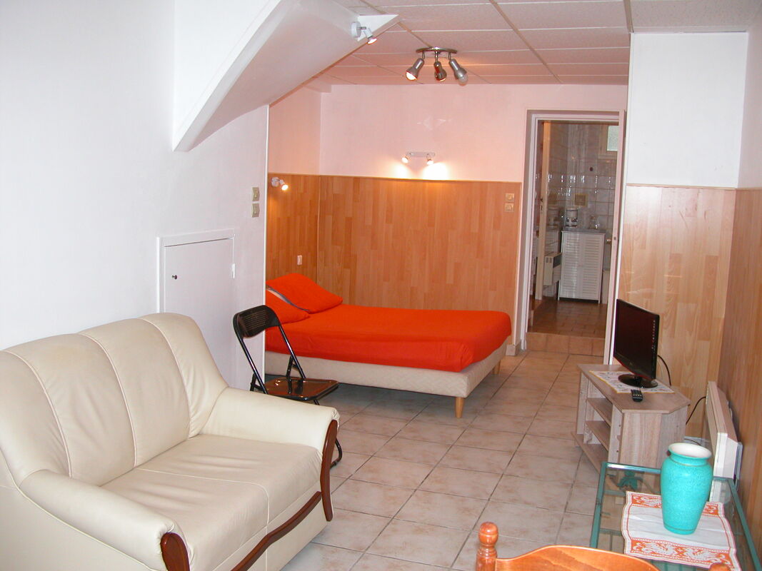 Wohnzimmer Ferienwohnung Néris-les-Bains