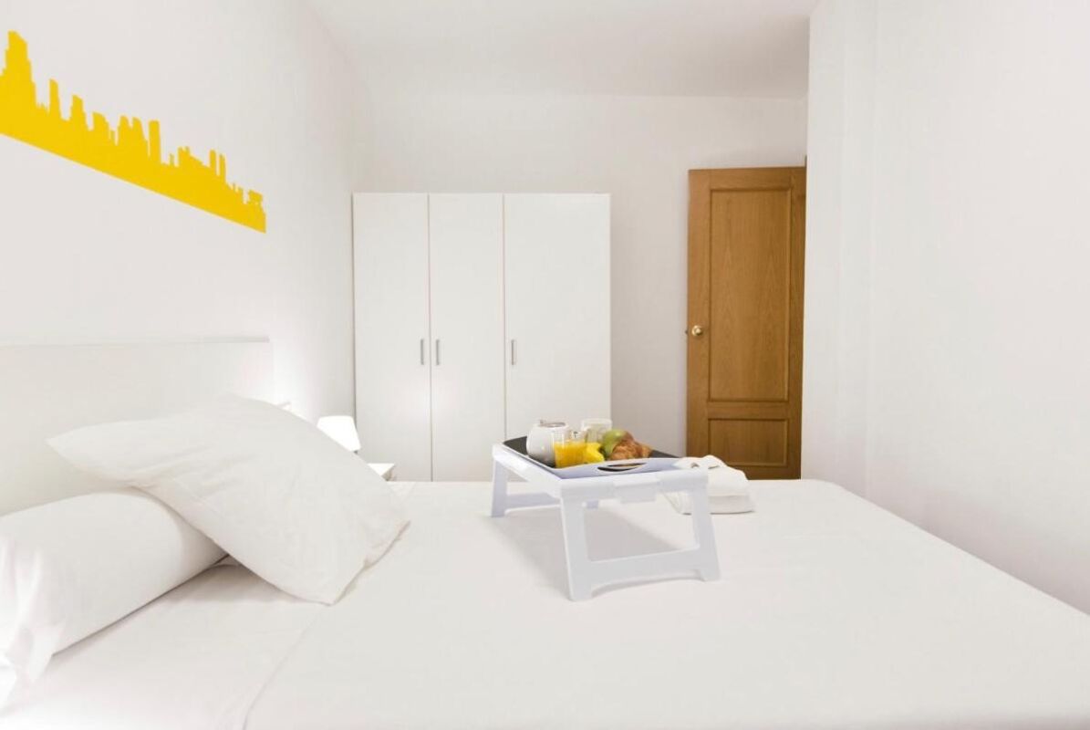 Schlafzimmer Ferienwohnung Valencia