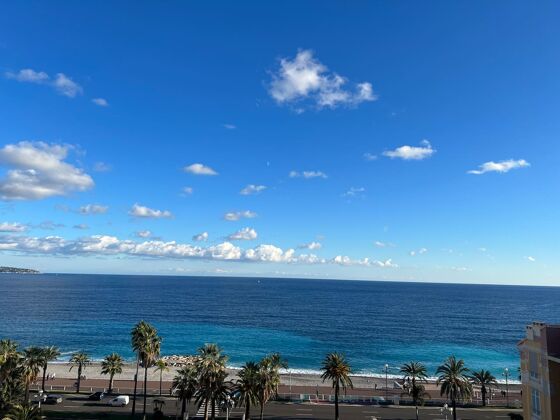 A 200 m dalla spiaggia! Appartamento per 4 pers. con vista mare a Nice