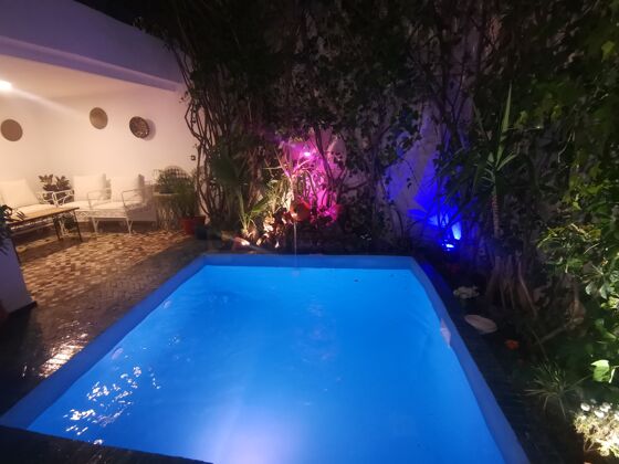 Wohnung für 6 Pers. mit Schwimmbad, Garten und Terrasse in Fes