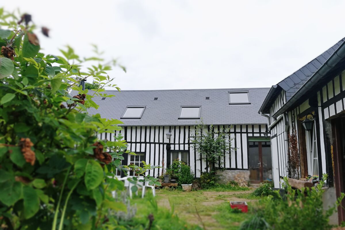 Garten Ferienhaus Sassetot-le-Mauconduit