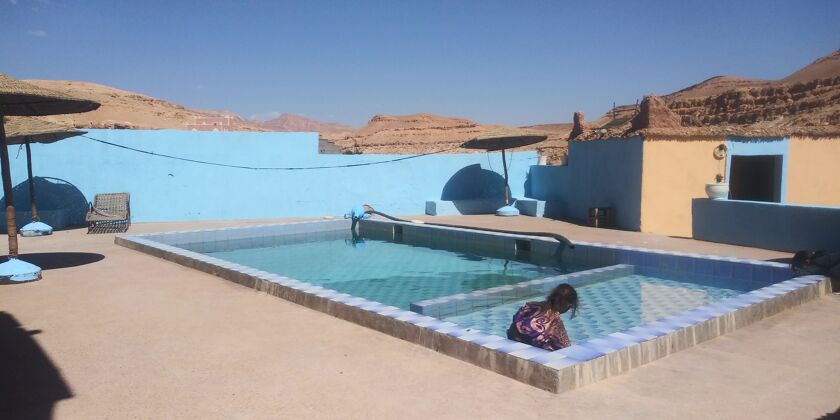 Big villa for 16 ppl. with swimming-pool and garden at Aït Ben Haddou