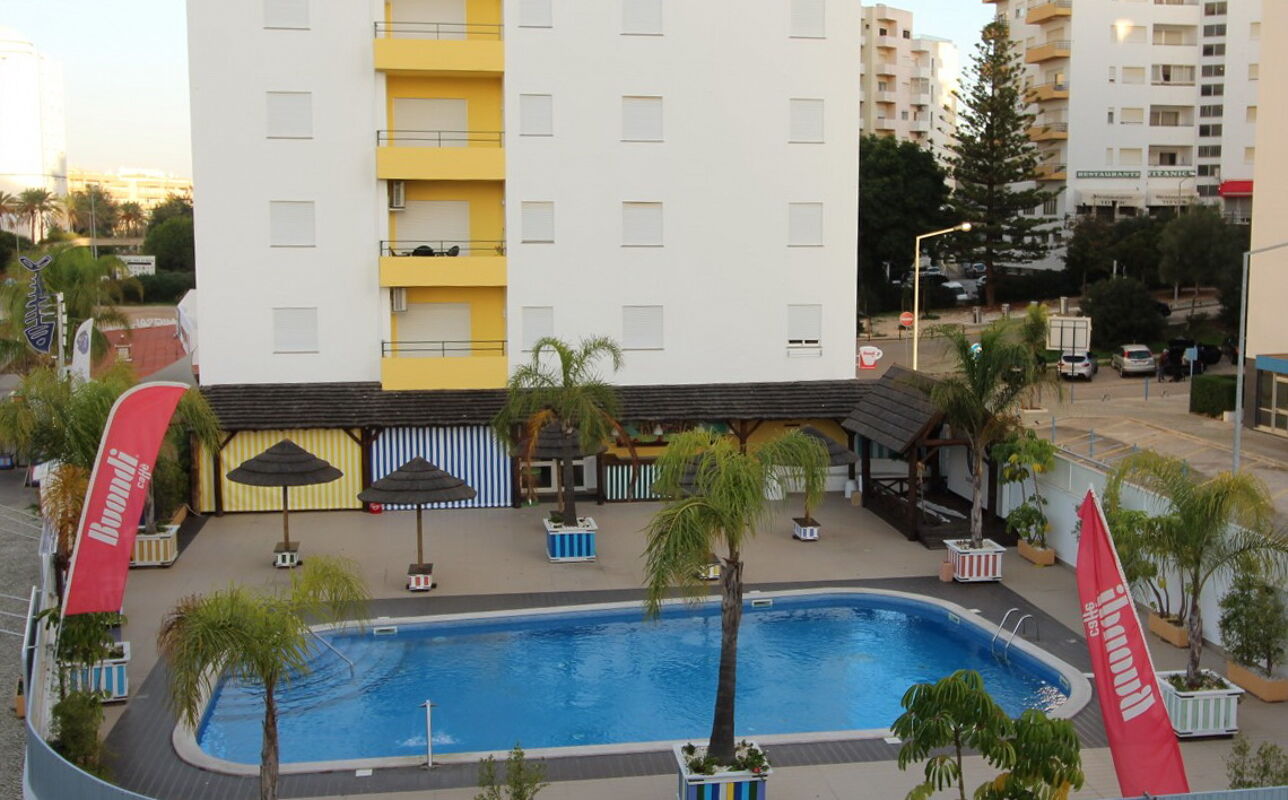Swimming pool view Apartment Portimão