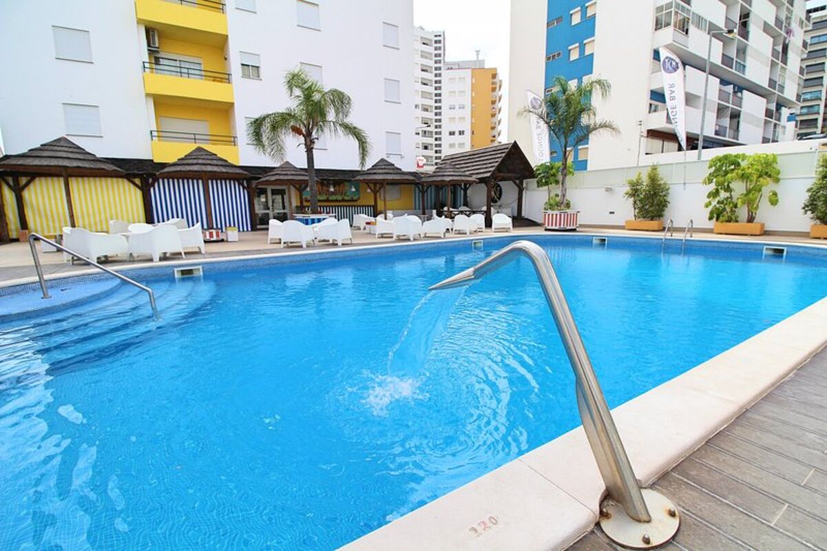 Swimming pool view Apartment Portimão