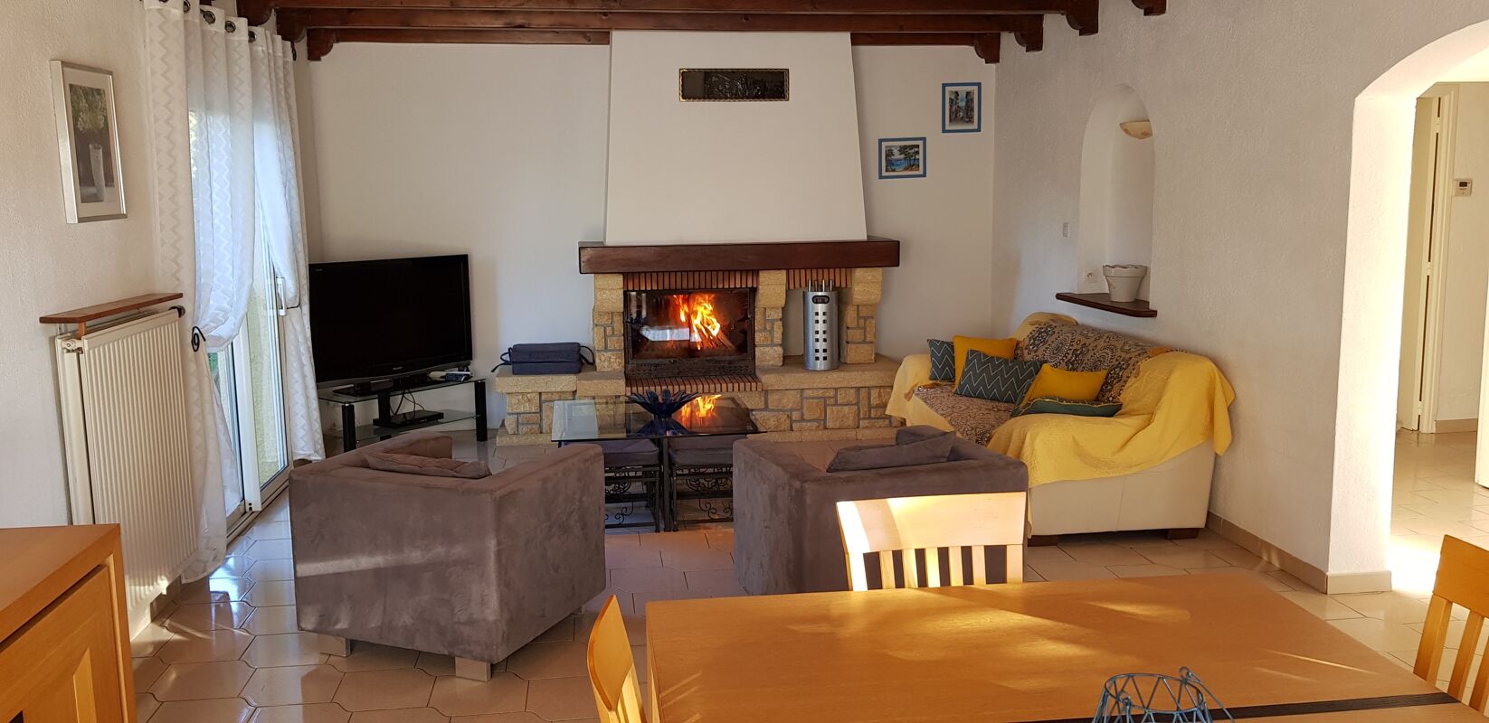 Indoor Fireplace Villa Béziers
