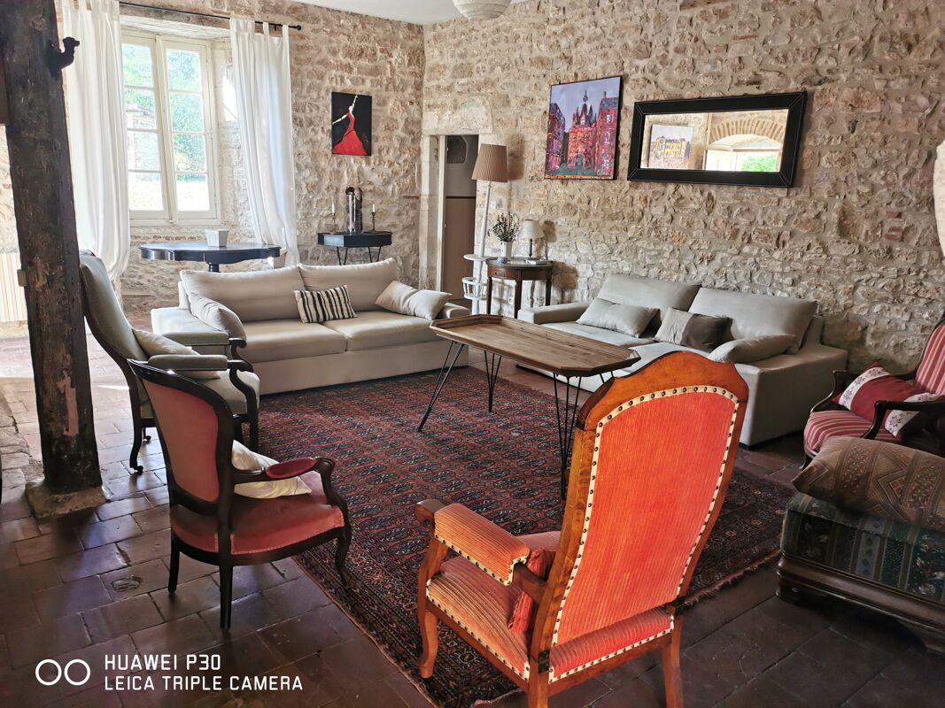 Living room Villa Saliès