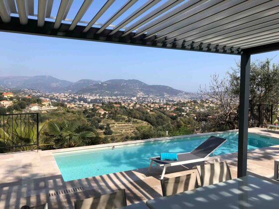 Grande villa para 10 pers. con piscina y terraza en Nice