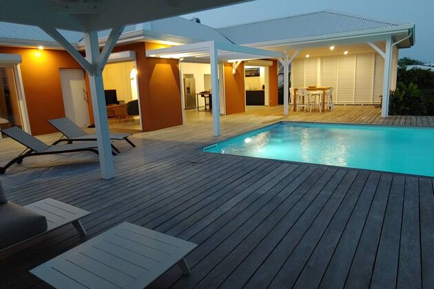 Villa a 1 km de la playa para 6 pers. con piscina en Saint-François