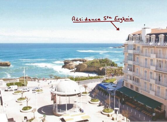 50 m vom Strand entfernt! Hübsche Wohnung für 4 Pers. in Biarritz