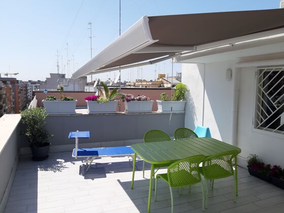 Splendido appartamento per 5 pers. con terrazza a Bari
