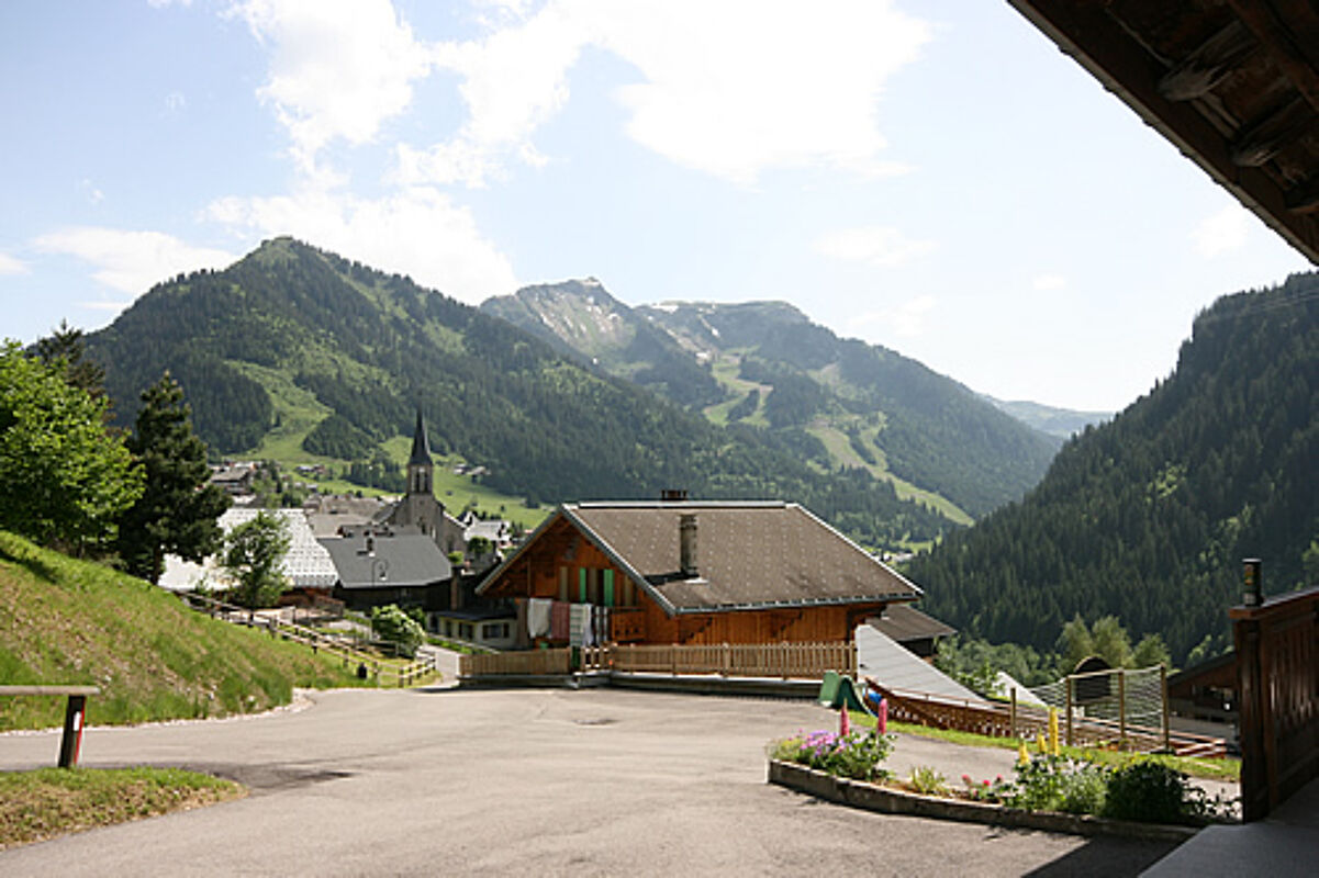 Areal view Apartment Châtel