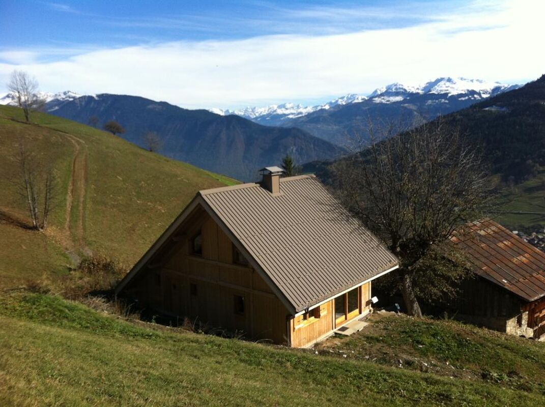 Areal view Chalet Les Avanchers-Valmorel