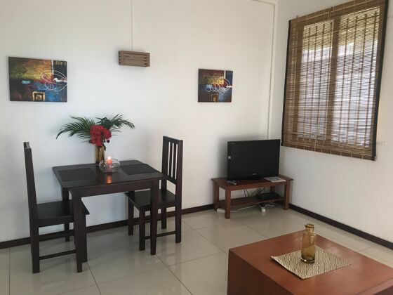 Appartement 1 km away from the beach for 2 ppl. with shared pool