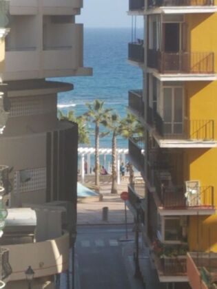 À 30 m de la plage ! Appartement pour 2 pers. avec balcon à Fuengirola