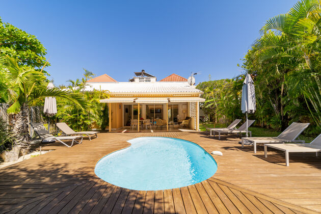 Jolie villa pour 6 pers. avec piscine, jardin et terrasse à Saint Paul