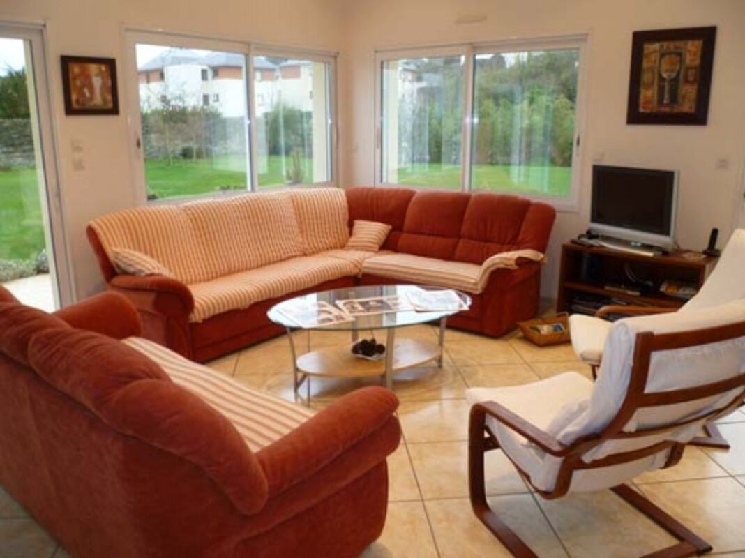 Living room Villa Saint-Nic
