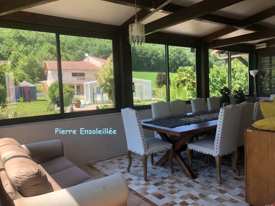 Casa per 5 pers. con accesso piscina, terrazza e balcone a Saint-Géry