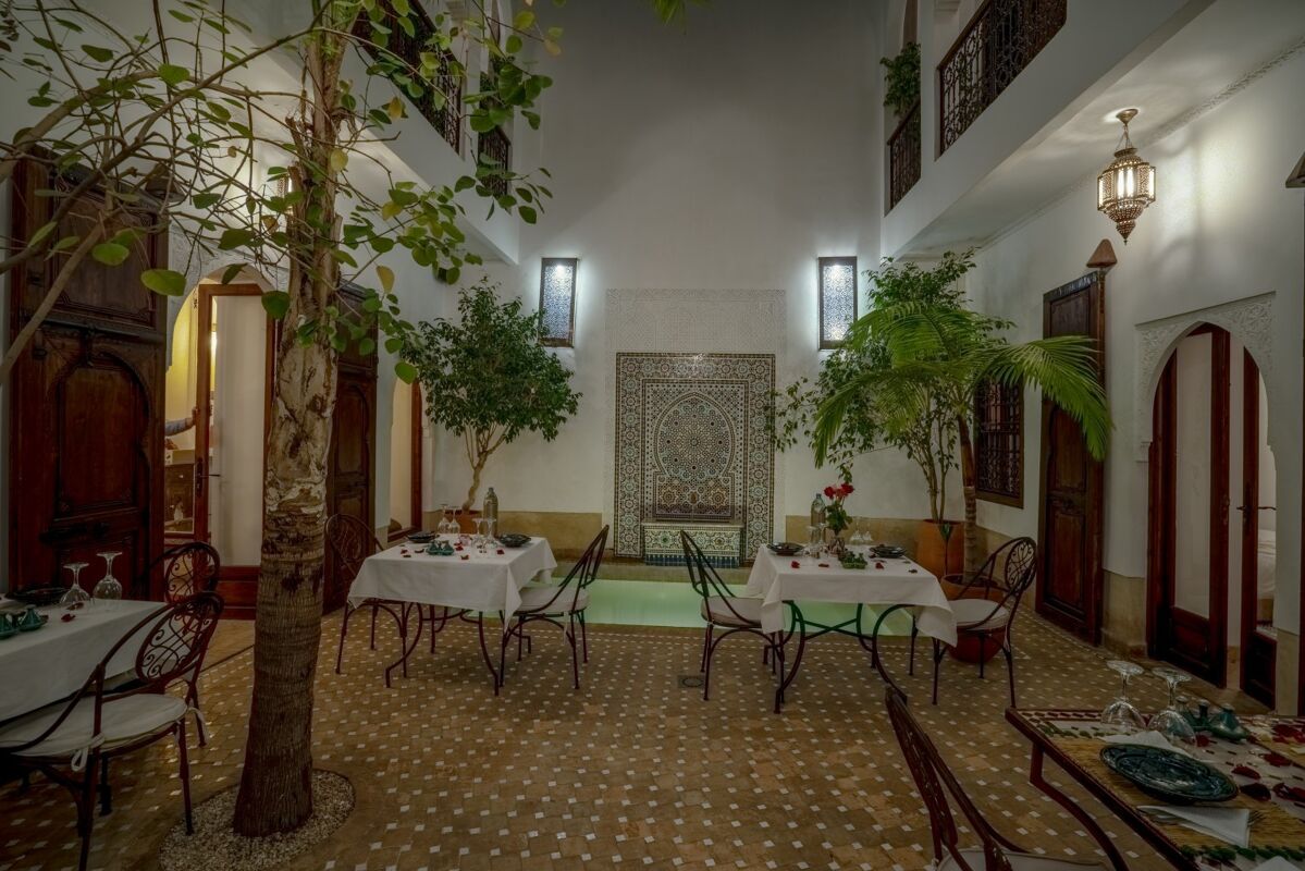 Sala de estar Villa Marrakech